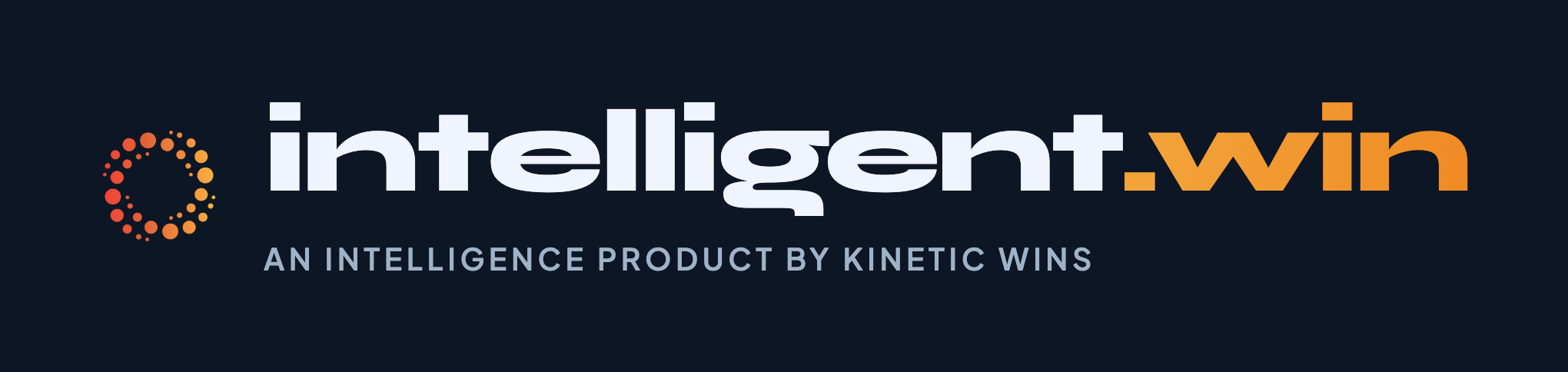 Intelligent Win logo on its dark plate